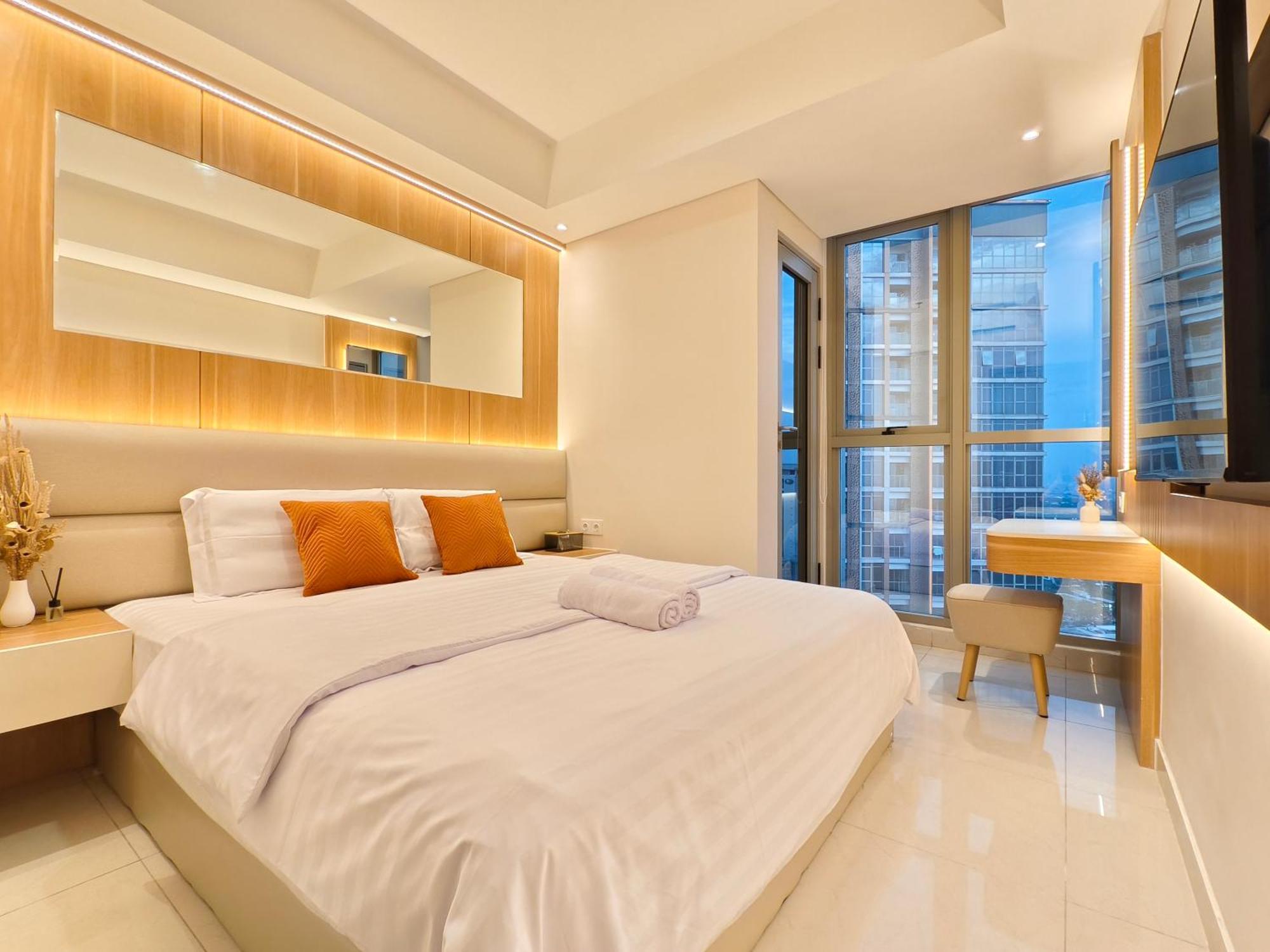 Studio Sea View Apartment At Gold Coast Pik By Mysweethome Jakarta Exterior photo